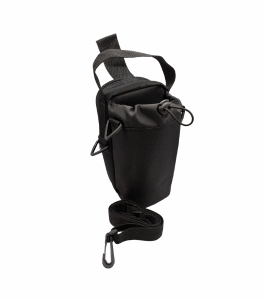 Magnetic Gym Water Bottle Bag with back zip pocket