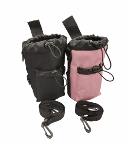 Magnetic Gym Water Bottle Bag with Front pocket