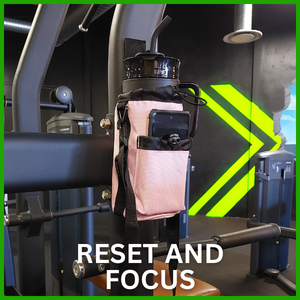 Reset Active Gear Magnetic Gym Sports Water Bottle Bag